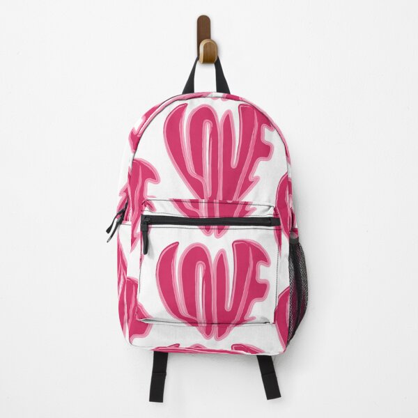 Item preview, LOVE Word Typography Pink Heart | Romantic Love Gift Idea Valentine's Day Design designed and sold by Keltoi-art.