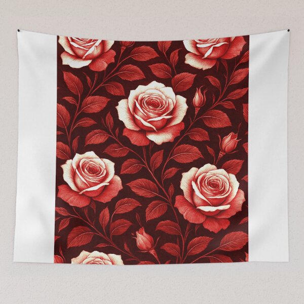 Item preview, Red Flowers designed and sold by EMORA NOVAIRE.
