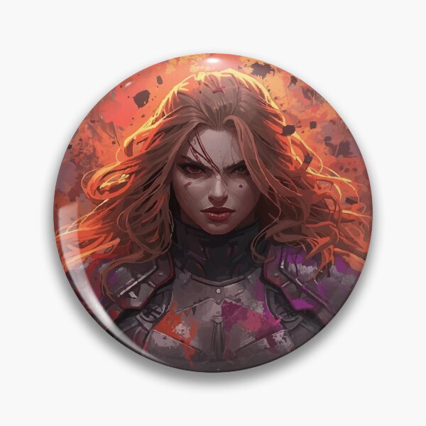 Item preview, Valkyrie of the Burning Storm designed and sold by AbstractAnom.
