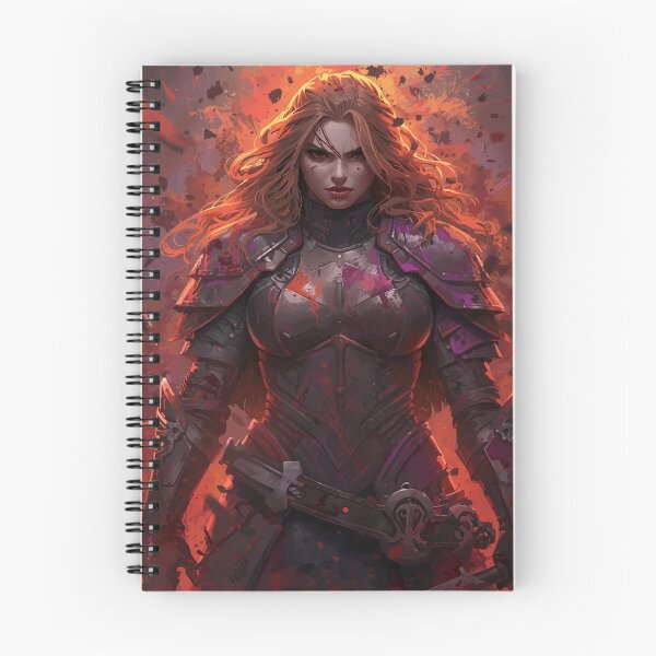 Item preview, Valkyrie of the Burning Storm designed and sold by AbstractAnom.