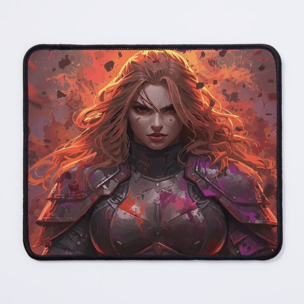 Item preview, Valkyrie of the Burning Storm designed and sold by AbstractAnom.
