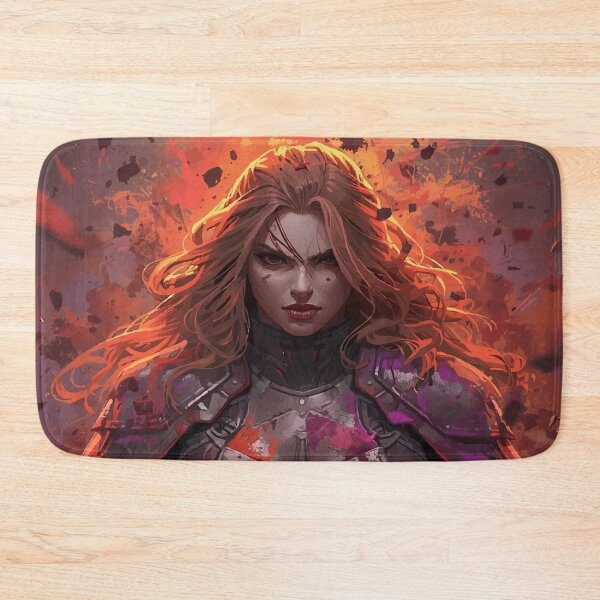 Item preview, Valkyrie of the Burning Storm designed and sold by AbstractAnom.