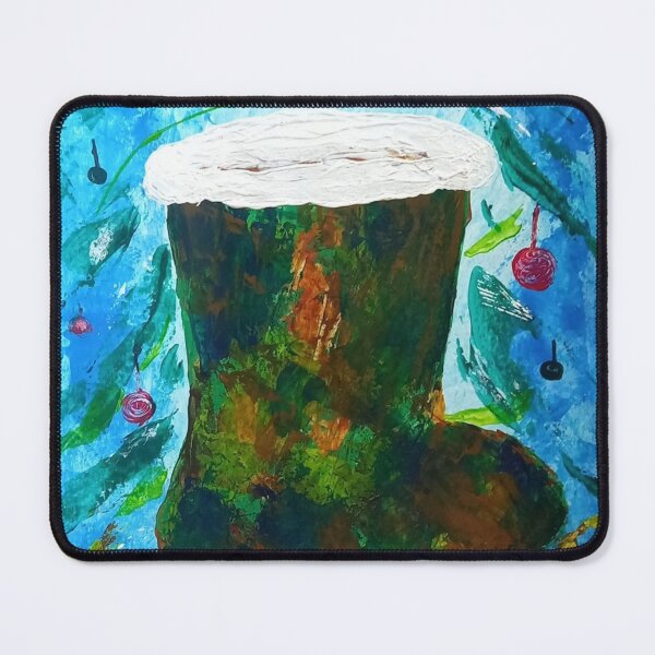 Item preview, No. 127 - Abstraction "Christmas Stocking" designed and sold by Manoella Free Art.