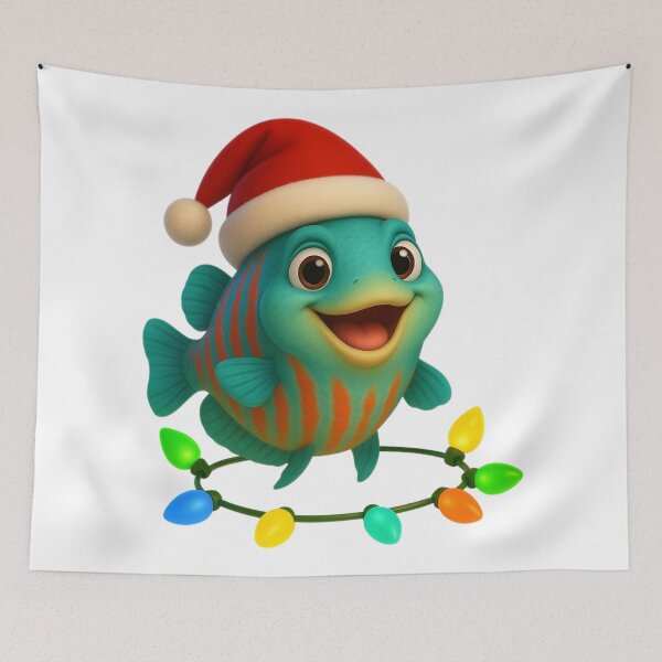 Item preview, Christmas Dwarf Gourami Shark designed and sold by Sillytoe.