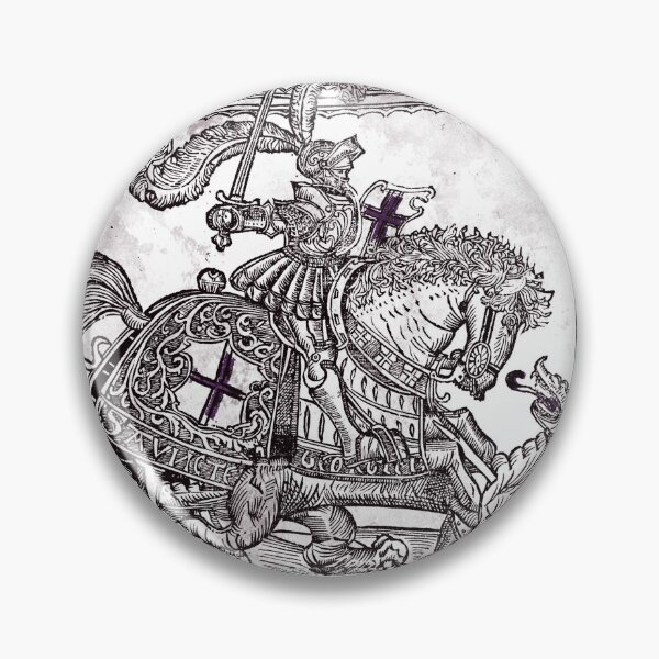 Item preview, A knight fighting a dragon designed and sold by Dungeon-Shop.