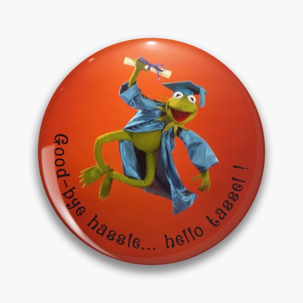 Item preview, kermit graduation (vintage design) designed and sold by c-arlyb.