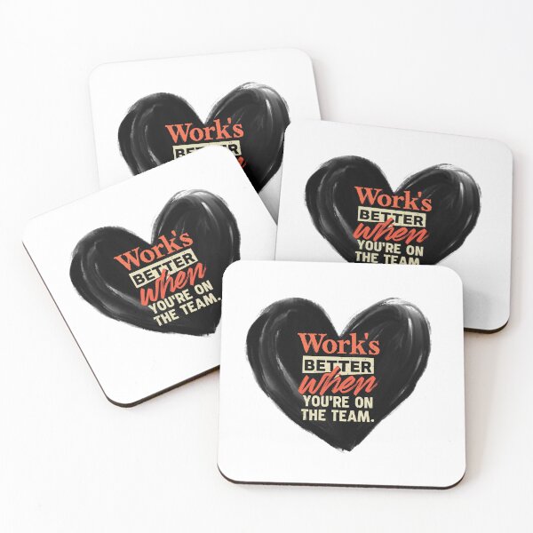 Item preview, Work's Better When You're On The Team T-Shirt | Coworker Appreciation Gift | Funny Teamwork Mug | Boss Thank You Sticker designed and sold by WHDProduction45.