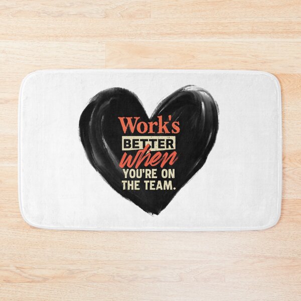 Item preview, Work's Better When You're On The Team T-Shirt | Coworker Appreciation Gift | Funny Teamwork Mug | Boss Thank You Sticker designed and sold by WHDProduction45.