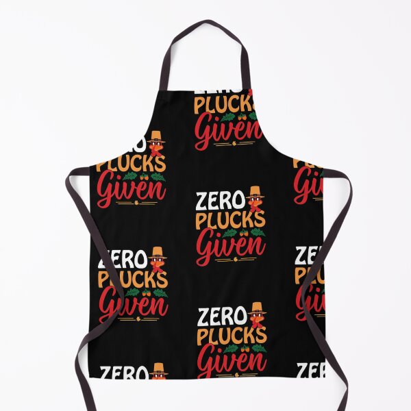 Item preview, Zero Plucks Given Funny Thanksgiving Turkey Design designed and sold by Maniutek.