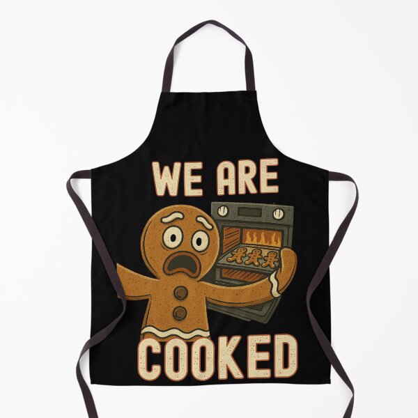 Item preview, Panicked Gingerbread Man We Are Cooked designed and sold by DeansDesigns44.