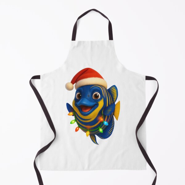 Item preview, Christmas Emperor Angelfish designed and sold by Sillytoe.