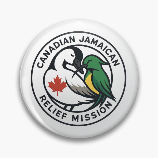 Item preview, XL Logo Canadian Jamaican Relief Mission  designed and sold by SorrynotsorryCO.
