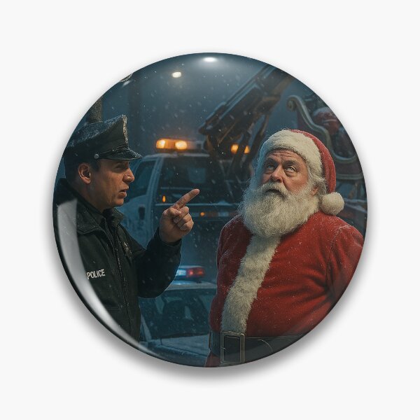 Item preview, Santa Claus and the "No Parking" Sign designed and sold by Sartawsky.