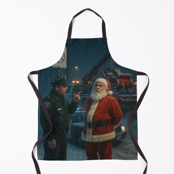 Item preview, Santa Claus and the "No Parking" Sign designed and sold by Sartawsky.