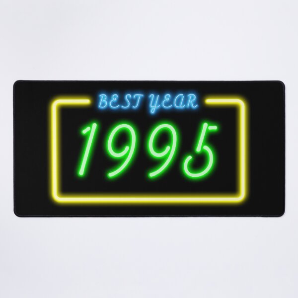 Item preview, BEST YEAR 1995 Neon Retro Design designed and sold by ArchersBoutique.