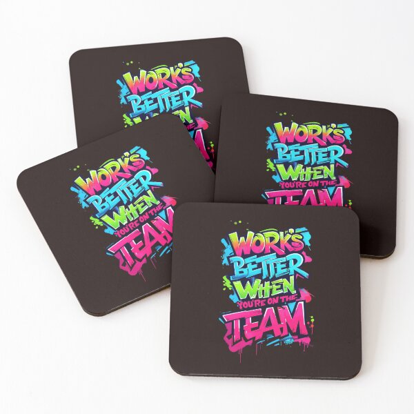 Item preview, Work's Better When You're On The Team T-Shirt | Coworker Appreciation Gift | Funny Teamwork Mug | Boss Thank You Sticker designed and sold by WHDProduction45.