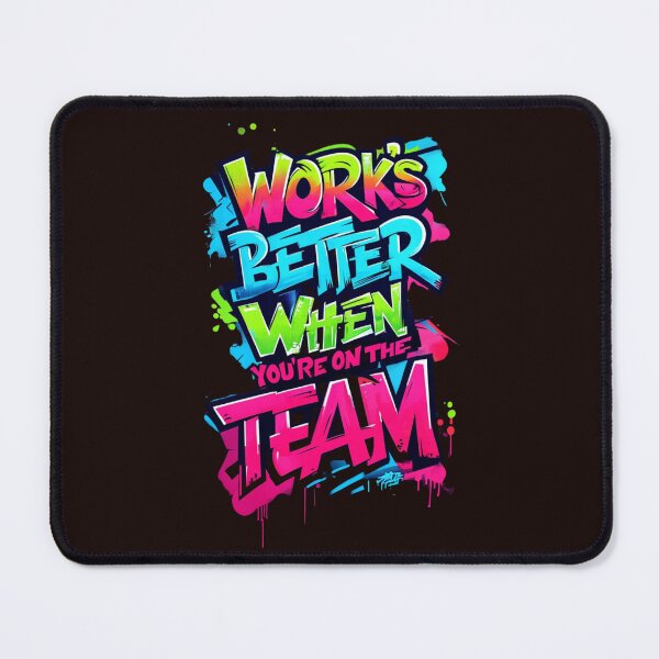 Item preview, Work's Better When You're On The Team T-Shirt | Coworker Appreciation Gift | Funny Teamwork Mug | Boss Thank You Sticker designed and sold by WHDProduction45.