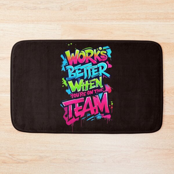 Item preview, Work's Better When You're On The Team T-Shirt | Coworker Appreciation Gift | Funny Teamwork Mug | Boss Thank You Sticker designed and sold by WHDProduction45.