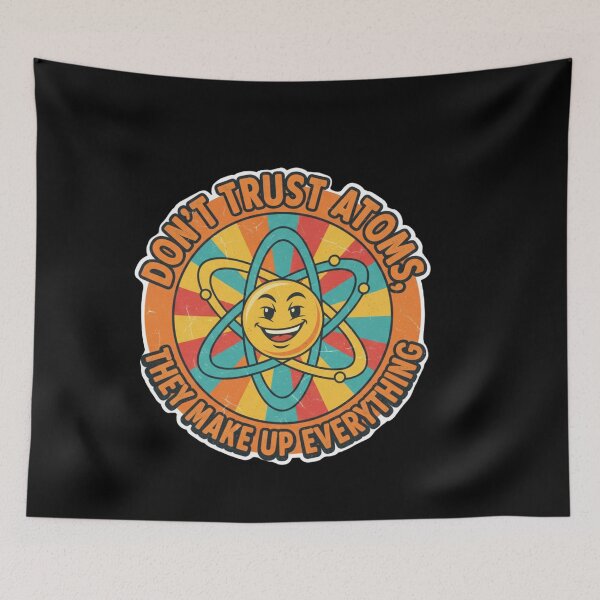 Item preview, Don't trust atoms designed and sold by JustCrafted.