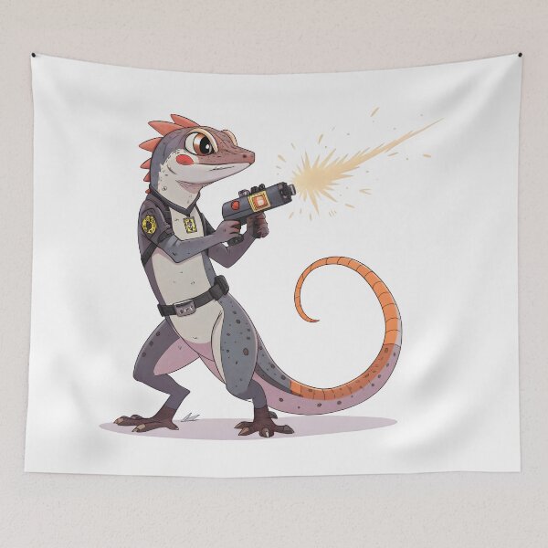 Item preview, Galactic Gecko Blaster designed and sold by Fadi Alyaldani.
