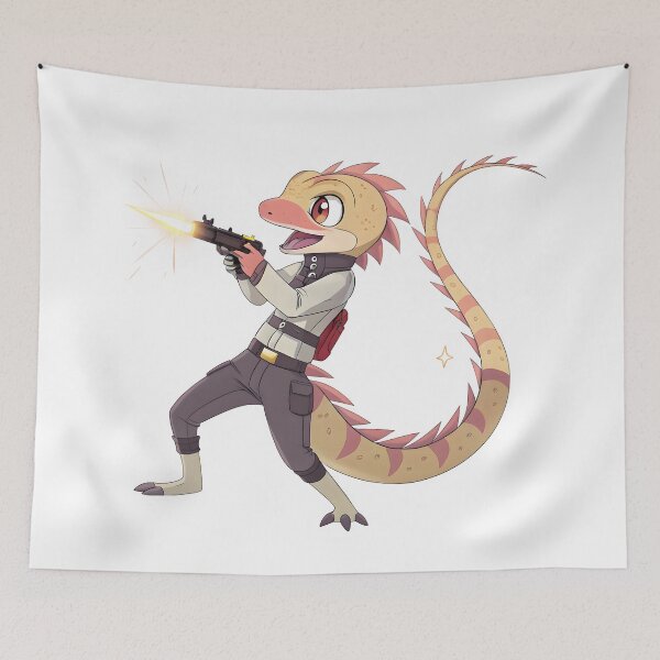 Item preview, Blaster Gecko Adventure designed and sold by Fadi Alyaldani.