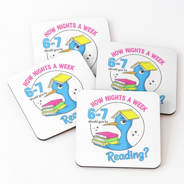 Item preview, How Many Nights A Week Should You Be Reading 6-7 designed and sold by gear-posters.