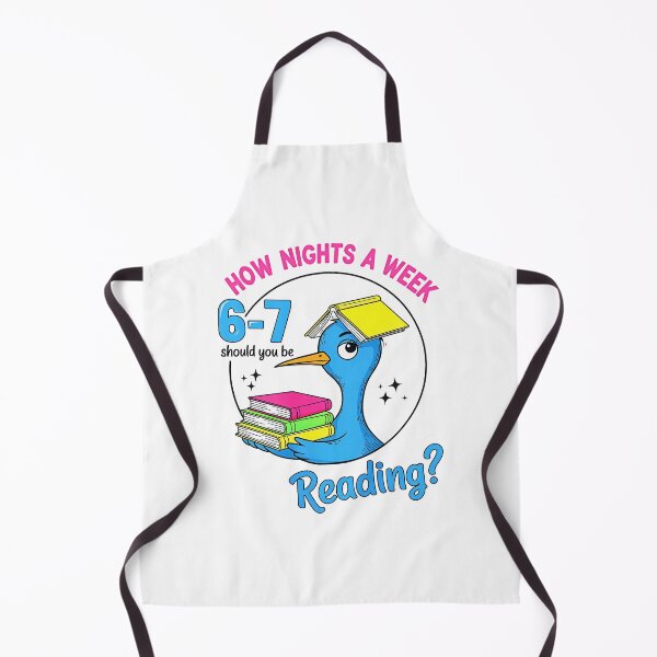 Item preview, How Many Nights A Week Should You Be Reading 6-7 designed and sold by gear-posters.