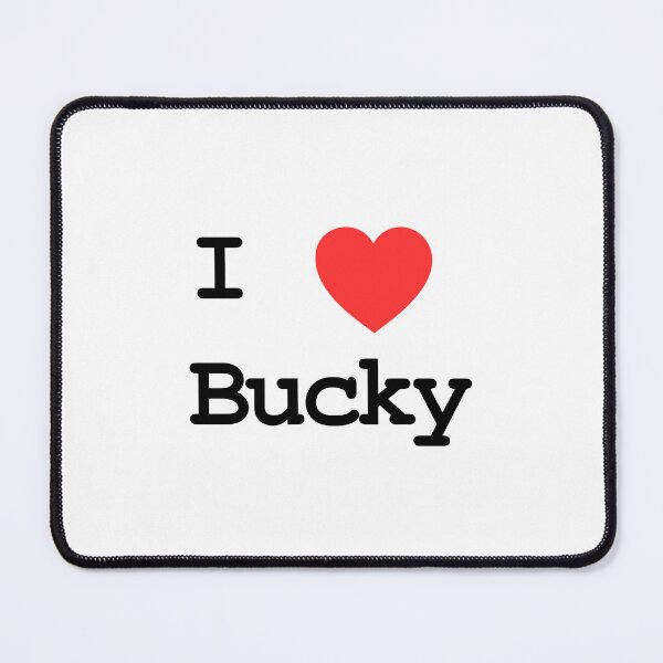 Item preview, I Heart Bucky Badger designed and sold by WISCO SHOP.