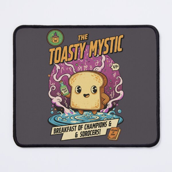 Item preview, The Toasty Mystic - Breakfast of Sorcerers Comic Art designed and sold by AwesomeBeyondLimits.