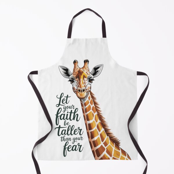 Item preview, et Your Faith Be Taller Than Your Fear. Giraffe Inspiration Art designed and sold by Bliss Find And Design.