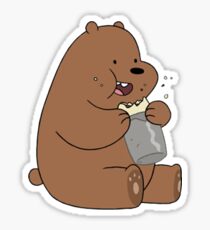 Grizz Burrito Sticker