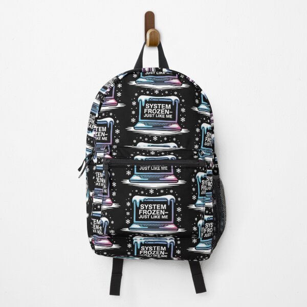 Item preview, System Frozen Just Like Me Winter Laptop Design designed and sold by SplashTastic.