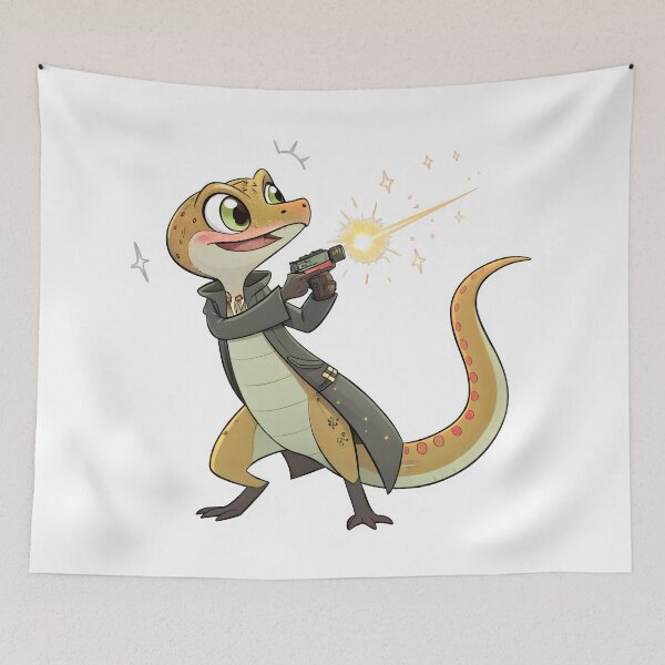 Item preview, Intergalactic Gecko  designed and sold by Fadi Alyaldani.