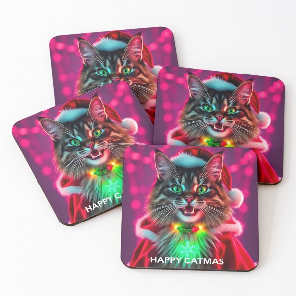 Item preview, Happy Catmas designed and sold by Kamoufleur.