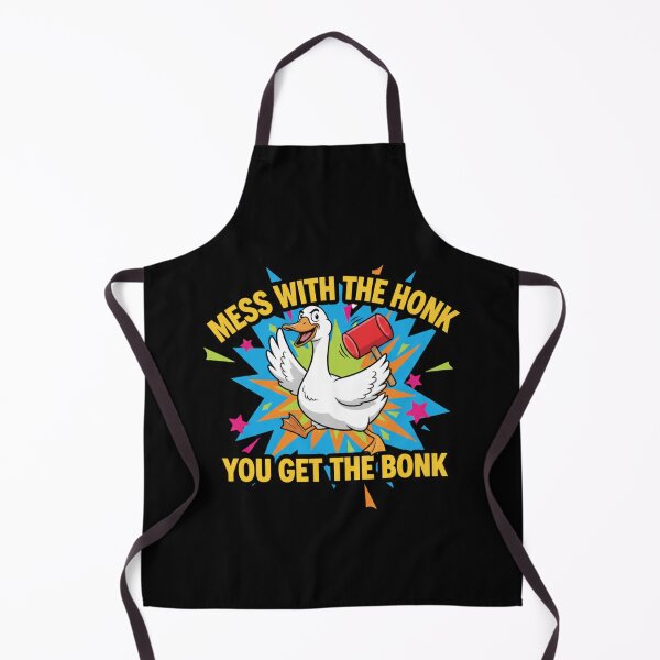 Item preview, Mess With The Honk You Get The Bonk Funny Goose designed and sold by JustCrafted.