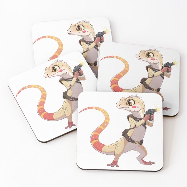 Item preview, Funny Gecko Warrior designed and sold by Fadi Alyaldani.