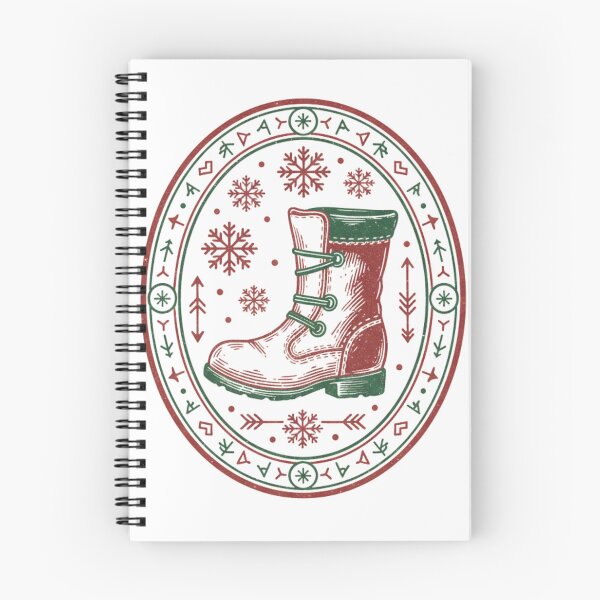 Item preview, Traveler’s Boot Folklore Symbol – Vintage Journey Art | Adventurer Holiday Gift designed and sold by CulturalCurios.