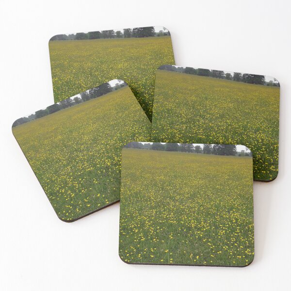 Item preview, Field of meadow cups and wild flowers designed and sold by Pastel Road Waves Merch..