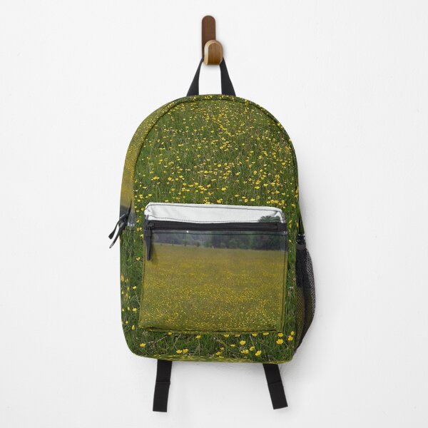 Item preview, Field of meadow cups and wild flowers designed and sold by Pastel Road Waves Merch..