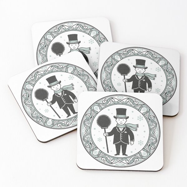 Item preview, Lucky Chimney Sweep – European Folklore Good Luck Art | New Year Holiday Gift designed and sold by CulturalCurios.