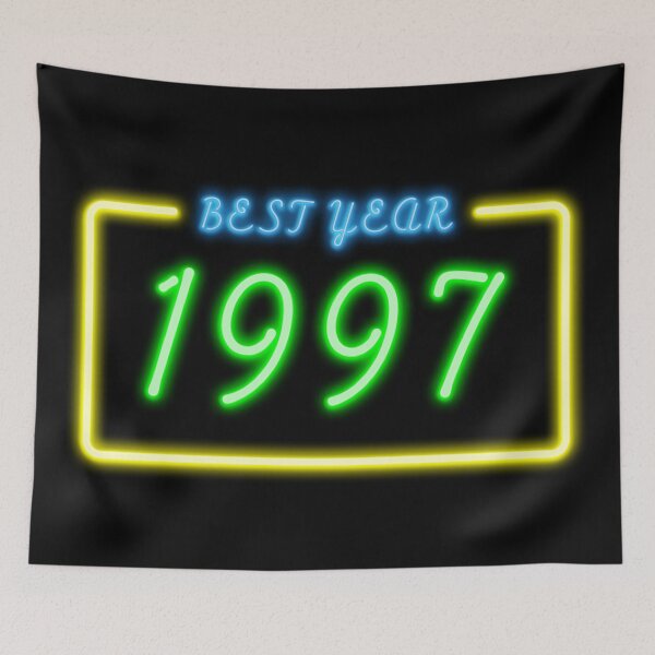 Item preview, BEST YEAR 1997 Neon Retro Design designed and sold by ArchersBoutique.