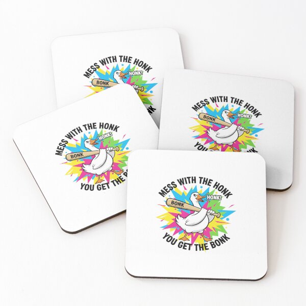 Item preview, Mess With The Honk You Get The Bonk Funny Goose designed and sold by JustCrafted.
