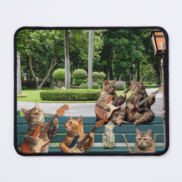 Item preview, Cool Cats Performing In The Park designed and sold by DigitalShoppeIL.