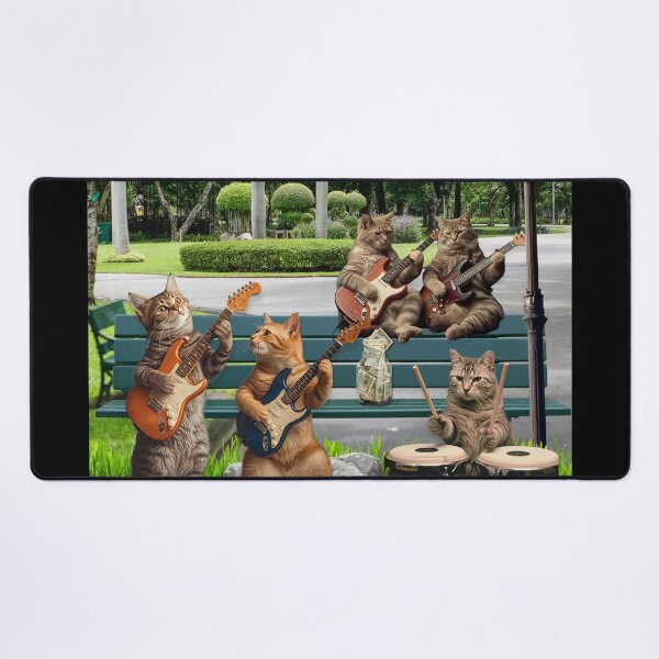 Item preview, Cool Cats Performing In The Park designed and sold by DigitalShoppeIL.