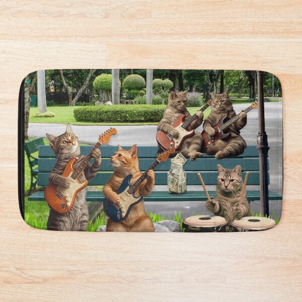 Item preview, Cool Cats Performing In The Park designed and sold by DigitalShoppeIL.