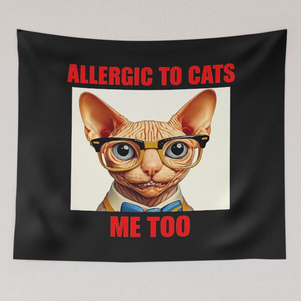 Item preview, Sphynx of Irony designed and sold by Cats and Other Things.