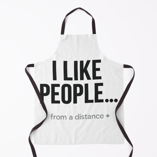 Item preview, I Like People… From a Distance – Minimalist Introvert Shirt designed and sold by JA-1994.