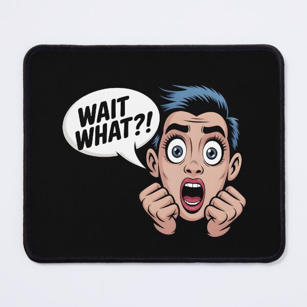 Item preview, Surprised Expression Comic Style – Wait What designed and sold by Fadi Alyaldani.