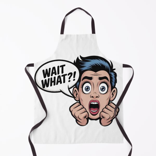 Item preview, Surprised Expression Comic Style – Wait What designed and sold by Fadi Alyaldani.