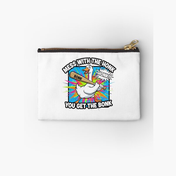 Item preview, Mess With The Honk You Get The Bonk Funny Goose designed and sold by JustCrafted.